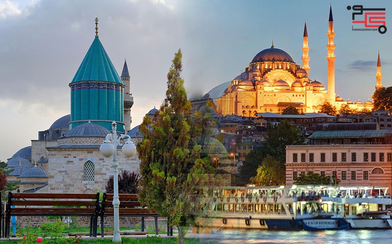 راهنمای سفر به قونیه در ترکیه + هزینه ها و نکات ضروری سفر