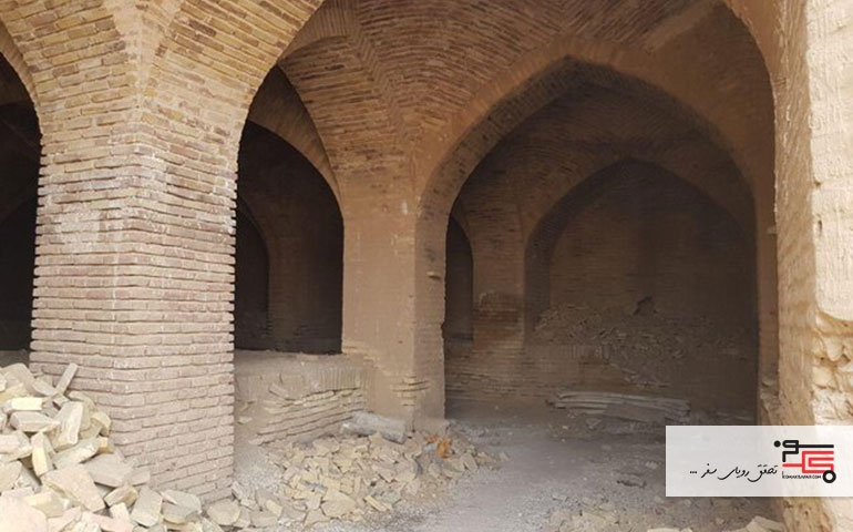 تخریب آثار تاریخی فخرآباد بجستان