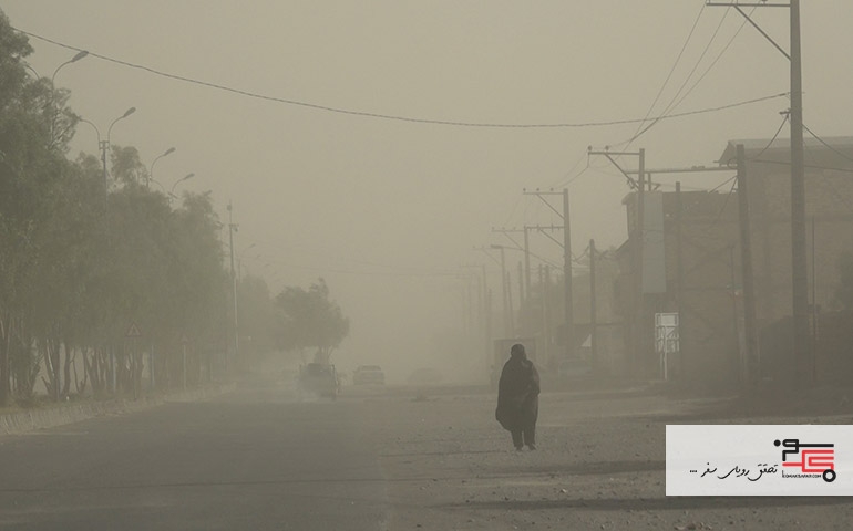 احتمال وقوع طوفان در استان کرمان
